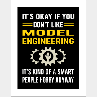 Smart People Hobby Model Engineering Engineer Posters and Art